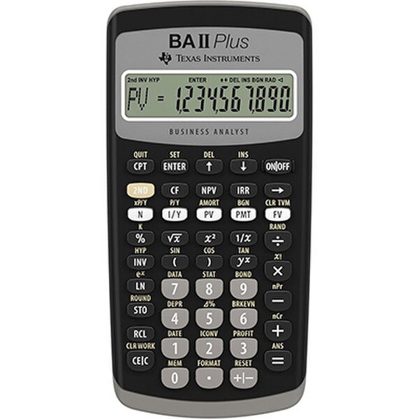 TEXAS BAII PLUS FINACIAL CALCULATOR